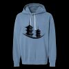 Unisex Garment-Dyed Lightweight Fleece Hooded Sweatshirt Thumbnail