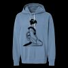 Unisex Garment-Dyed Lightweight Fleece Hooded Sweatshirt Thumbnail