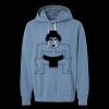 Unisex Garment-Dyed Lightweight Fleece Hooded Sweatshirt Thumbnail