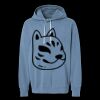 Unisex Garment-Dyed Lightweight Fleece Hooded Sweatshirt Thumbnail