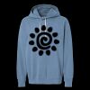 Unisex Garment-Dyed Lightweight Fleece Hooded Sweatshirt Thumbnail