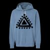Unisex Garment-Dyed Lightweight Fleece Hooded Sweatshirt Thumbnail