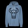 Unisex Garment-Dyed Lightweight Fleece Hooded Sweatshirt Thumbnail