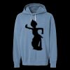 Unisex Garment-Dyed Lightweight Fleece Hooded Sweatshirt Thumbnail