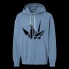 Unisex Garment-Dyed Lightweight Fleece Hooded Sweatshirt Thumbnail