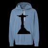 Unisex Garment-Dyed Lightweight Fleece Hooded Sweatshirt Thumbnail