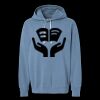 Unisex Garment-Dyed Lightweight Fleece Hooded Sweatshirt Thumbnail