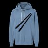 Unisex Garment-Dyed Lightweight Fleece Hooded Sweatshirt Thumbnail