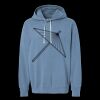 Unisex Garment-Dyed Lightweight Fleece Hooded Sweatshirt Thumbnail