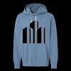 Unisex Garment-Dyed Lightweight Fleece Hooded Sweatshirt Thumbnail