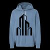 Unisex Garment-Dyed Lightweight Fleece Hooded Sweatshirt Thumbnail