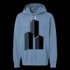 Unisex Garment-Dyed Lightweight Fleece Hooded Sweatshirt Thumbnail