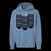 Unisex Garment-Dyed Lightweight Fleece Hooded Sweatshirt Thumbnail