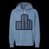 Unisex Garment-Dyed Lightweight Fleece Hooded Sweatshirt Thumbnail
