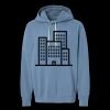 Unisex Garment-Dyed Lightweight Fleece Hooded Sweatshirt Thumbnail