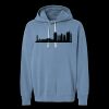 Unisex Garment-Dyed Lightweight Fleece Hooded Sweatshirt Thumbnail