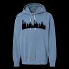 Unisex Garment-Dyed Lightweight Fleece Hooded Sweatshirt Thumbnail