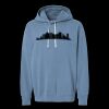 Unisex Garment-Dyed Lightweight Fleece Hooded Sweatshirt Thumbnail