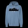 Unisex Garment-Dyed Lightweight Fleece Hooded Sweatshirt Thumbnail