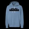 Unisex Garment-Dyed Lightweight Fleece Hooded Sweatshirt Thumbnail