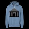 Unisex Garment-Dyed Lightweight Fleece Hooded Sweatshirt Thumbnail