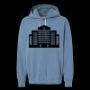 Unisex Garment-Dyed Lightweight Fleece Hooded Sweatshirt Thumbnail