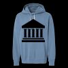 Unisex Garment-Dyed Lightweight Fleece Hooded Sweatshirt Thumbnail