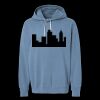 Unisex Garment-Dyed Lightweight Fleece Hooded Sweatshirt Thumbnail