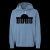 Unisex Garment-Dyed Lightweight Fleece Hooded Sweatshirt Thumbnail