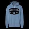 Unisex Garment-Dyed Lightweight Fleece Hooded Sweatshirt Thumbnail