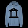 Unisex Garment-Dyed Lightweight Fleece Hooded Sweatshirt Thumbnail