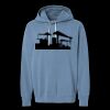 Unisex Garment-Dyed Lightweight Fleece Hooded Sweatshirt Thumbnail