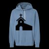 Unisex Garment-Dyed Lightweight Fleece Hooded Sweatshirt Thumbnail