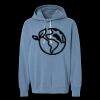 Unisex Garment-Dyed Lightweight Fleece Hooded Sweatshirt Thumbnail