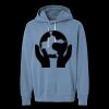 Unisex Garment-Dyed Lightweight Fleece Hooded Sweatshirt Thumbnail