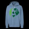 Unisex Garment-Dyed Lightweight Fleece Hooded Sweatshirt Thumbnail