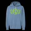 Unisex Garment-Dyed Lightweight Fleece Hooded Sweatshirt Thumbnail