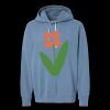 Unisex Garment-Dyed Lightweight Fleece Hooded Sweatshirt Thumbnail