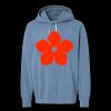 Unisex Garment-Dyed Lightweight Fleece Hooded Sweatshirt Thumbnail