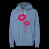 Unisex Garment-Dyed Lightweight Fleece Hooded Sweatshirt Thumbnail