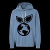 Unisex Garment-Dyed Lightweight Fleece Hooded Sweatshirt Thumbnail