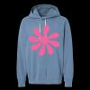 Unisex Garment-Dyed Lightweight Fleece Hooded Sweatshirt Thumbnail