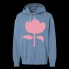 Unisex Garment-Dyed Lightweight Fleece Hooded Sweatshirt Thumbnail