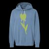 Unisex Garment-Dyed Lightweight Fleece Hooded Sweatshirt Thumbnail