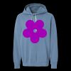 Unisex Garment-Dyed Lightweight Fleece Hooded Sweatshirt Thumbnail