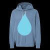 Unisex Garment-Dyed Lightweight Fleece Hooded Sweatshirt Thumbnail