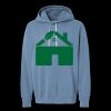 Unisex Garment-Dyed Lightweight Fleece Hooded Sweatshirt Thumbnail