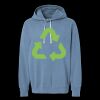 Unisex Garment-Dyed Lightweight Fleece Hooded Sweatshirt Thumbnail