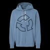 Unisex Garment-Dyed Lightweight Fleece Hooded Sweatshirt Thumbnail