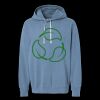 Unisex Garment-Dyed Lightweight Fleece Hooded Sweatshirt Thumbnail